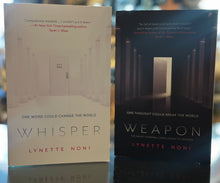 Load image into Gallery viewer, WHISPER & WEAPON *SIGNED* - Paperback Bundle